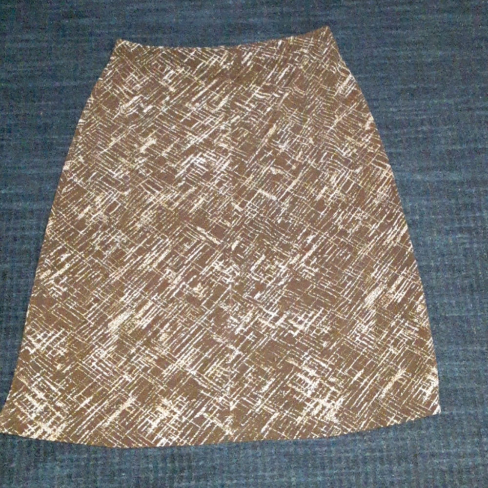 Stretchy Brown Skirt
